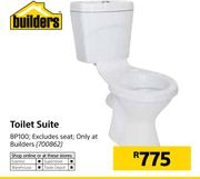 Builders Toilet Suite BP100