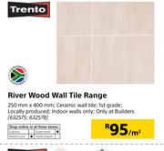 Trento River Wood Wall Tile Range-250mm x 400mm Per Sqm
