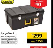 Addis 89Ltr Cargo Trunk Black