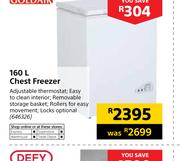 Goldair 160Ltr Chest Feezer
