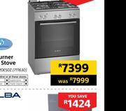 Bosch 4 Burner Gas Stove HGA120E50Z