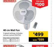 Goldair 40cm Wall Fan