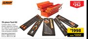 Grip 70 Piece Tool Kit