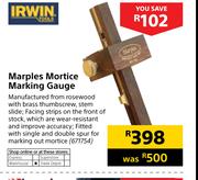Irwin Marples Mortice Marking Gauge