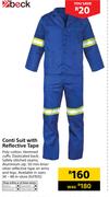Beck Conti Suit With Reflective Tape