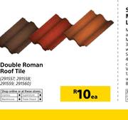 Coverland Double Roman Roof Tile-Each