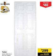 Solid Doors Tudor White 2032mmX813mm