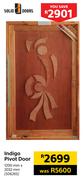 Solid Doors Indigo Pivot Door 1200mmX2032mm