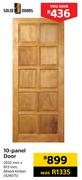 Solid Doors 10-Panel Door