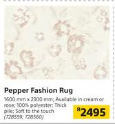 Pepper Fashion Rug-1600mm x 2300mm