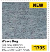 Weave Rug-1600mm x 2300mm