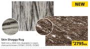 Skin Shaggy Rug-1600mm x 2300mm Each