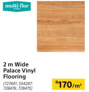 Multi Flor 2m Wide Palace Vinyl Flooring-Per Sqm