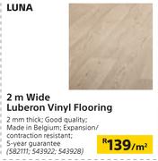 Luna 2m Wide Luberon Vinyl Flooring-Per Sqm