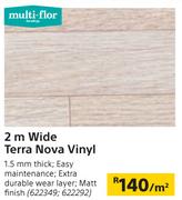 Multi Flor 2m Wide Terra Nova Vinyl-Per Sqm