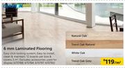 Classen 6mm Laminted Flooring-Per Sqm