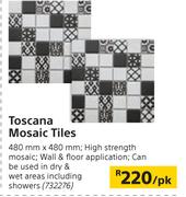 Toscana Mosaic Tiles-480mm x 480mm Per Sqm