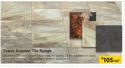 Tirano Autumn Tile Range-350mm x 350mm Per Sqm