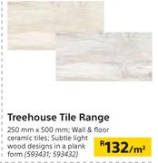 Treehouse Tile Range-250mm x 500mm Per Sqm