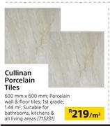Cullinan Porcelain Tiles-Per Sqm