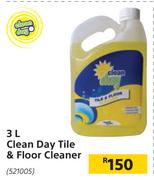 Clean Day Tile & Floor Cleaner-3Ltr
