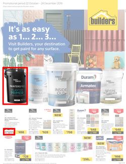 Builders : It's As Easy As 1... 2... 3... (22 Oct - 24 Dec 2019), page 1