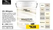 Fired Earth Whispers-20Ltr