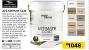 Fired Earth Ultimate Coat-5Ltr