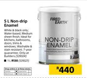 Fired Earth Non Drip Enamel-1Ltr