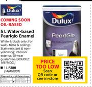 Dulux Water Based Pearglo Enamel-1Ltr