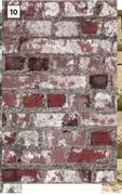 Fired Earth Wallpaper Red Brick-530mm x 10m