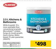 Plascon Kitchens & Bathrooms-2.5Ltr