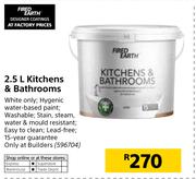 Fired Earth Kitchens & Bathrooms-2.5Ltr