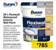 Duram Flexiwall Waterproof Exterior Wall Paint-20Ltr