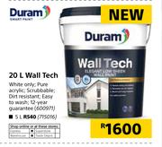 Duram Wall Tech-20Ltr