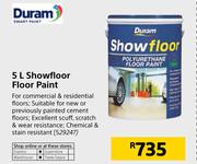 Duram Showfloor Floor Paint-5Ltr