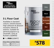 Fired Earth Floor Coat-1Ltr
