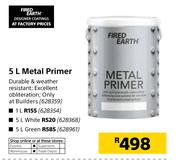 Fired Earth Metal Primer-1Ltr