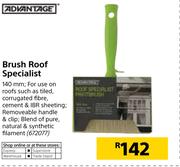 Advantage Brush Roof Specialist 140mm
