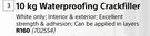 DampX Waterproofing Crackfiller-10Kg