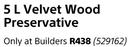 Fired Earth 5L Velvet Wood Preservative