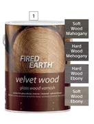 Fired Earth 5L Velvet Wood Gloss Varnish