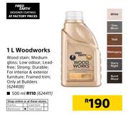 Fired Earth 1L Woodworks