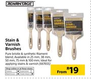 Advantage Stain & Varnish Brushes