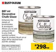 Rust-Oleum 887ml Decorative Chalk Glaze