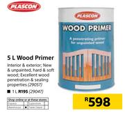 Plascon 5L Wood Primer