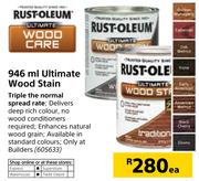 Rust-Oleum 946ml Ultimate Wood Stain-Each