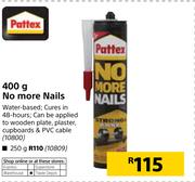Pattex No More Nails-400g