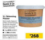 Smith & Co. Skimming Plaster-5Kg