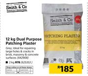 Smith & Co. Dual Purpose Patching Plaster-12Kg